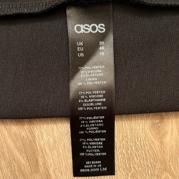 PICK 3 ITEMS FOR $25: NWT ASOS Black Coverall Overall Dress Plus Size Womens 16 - Picture 3 of 7